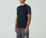 CAMISETA DEPORTIVO MASCULINO UMBRO CONNECTION MANGAS CORTAS - Imagen 2