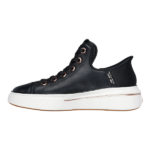 CALZADO CASUAL FEMENINO SKECHERS PREMIUM LEATHER SLIP-INS SNOOP ONE - OG BLACK - Imagen 3