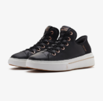 CALZADO CASUAL FEMENINO SKECHERS PREMIUM LEATHER SLIP-INS SNOOP ONE - OG BLACK - Imagen 7