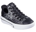 CALZADO CASUAL FEMENINO SKECHERS PREMIUM LEATHER SLIP-INS SNOOP ONE - DOUBLE G BLKW - Imagen 2