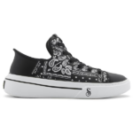 CALZADO CASUAL FEMENINO SKECHERS PREMIUM LEATHER SLIP-INS SNOOP ONE - DOUBLE G BLKW