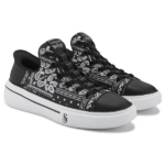 CALZADO CASUAL FEMENINO SKECHERS PREMIUM LEATHER SLIP-INS SNOOP ONE - DOUBLE G BLKW - Imagen 7