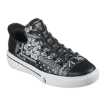 CALZADO CASUAL MASCULINO SKECHERS PREMIUM LEATHER SLIP-INS SNOOP ONE – DOUBLE G BKW - Imagen 2