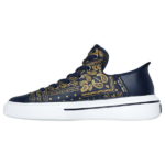 CALZADO CASUAL MASCULINO SKECHERS PREMIUM LEATHER SLIP-INS SNOOP ONE – DOUBLE G NAVY - Imagen 3