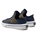 CALZADO CASUAL MASCULINO SKECHERS PREMIUM LEATHER SLIP-INS SNOOP ONE – DOUBLE G NAVY - Imagen 4