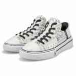 CALZADO CASUAL MASCULINO SKECHERS PREMIUM LEATHER SLIP-INS SNOOP ONE – DOUBLE G WHITE - Imagen 8