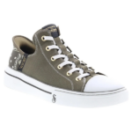 CALZADO CASUAL MASCULINO SKECHERS SNOOP ONE OG CANVAS OLIVE - Imagen 2