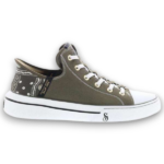 CALZADO CASUAL MASCULINO SKECHERS SNOOP ONE OG CANVAS OLIVE