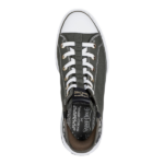 CALZADO CASUAL MASCULINO SKECHERS SNOOP ONE OG CANVAS OLIVE - Imagen 5