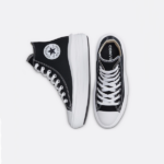 CALZADO CASUAL FEMENINO CONVERSE CHUCK TAYLOR ALL STAR MOVE BLACK/WHITE - Imagen 4