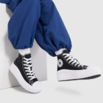 CALZADO CASUAL FEMENINO CONVERSE CHUCK TAYLOR ALL STAR MOVE BLACK/WHITE - Imagen 9