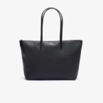 BOLSO DE HOMBRO FEMENINO LACOSTE L.12.12 CONCEPT BLACK
