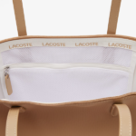 BOLSO DE HOMBRO FEMENINO LACOSTE L.12.12 CONCEPT BEIGE - Imagen 4