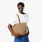 BOLSO DE HOMBRO FEMENINO LACOSTE L.12.12 CONCEPT BEIGE - Imagen 6