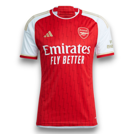 CAMISETA DEPORTIVO MASCULINO ADIDAS ARSENAL HOME 23/24 MANGAS CORTAS