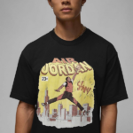 CAMISETA CASUAL MASCULINO NIKE JORDAN COMIC CREW MANGAS CORTAS - Imagen 4