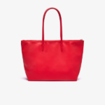 BOLSO DE HOMBRO FEMENINO LACOSTE  L.12.12 CONCEPT RED - Imagen 3