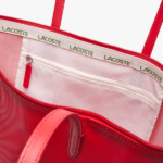 BOLSO DE HOMBRO FEMENINO LACOSTE  L.12.12 CONCEPT RED - Imagen 4