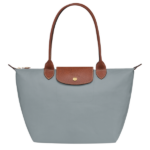 BOLSO DE MANO FEMENINO LONGCHAMP LE PLIAGE ORIGINAL ACERO