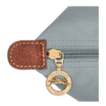 BOLSO DE MANO FEMENINO LONGCHAMP LE PLIAGE ORIGINAL ACERO - Imagen 5