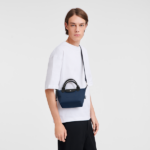 BOLSO BANDOLERA UNISEX LONGCHAMP LE PLIAGE ENERGY XS AZUL MARINO - Imagen 6