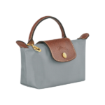 BOLSO BANDOLERA UNISEX LONGCHAMP LE PLIAGE ORIGINAL SMALL GREY - Imagen 2