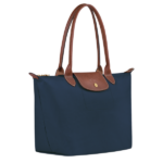 BOLSO DE MANO FEMENINO LONGCHAMP LE PLIAGE ORIGINAL MARINO - Imagen 2