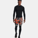 CAMISETA DEPORTIVO MASCULINO UNDER ARMOUR COLDGEAR ARMOUR COMP MOCK MANGAS LARGAS - Imagen 7