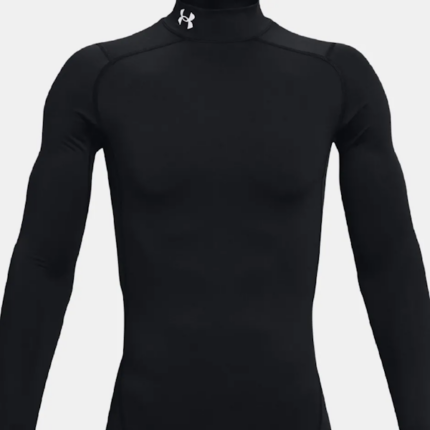 CAMISETA DEPORTIVO MASCULINO UNDER ARMOUR COLDGEAR ARMOUR COMP MOCK MANGAS LARGAS
