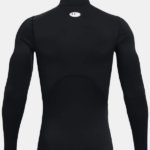 CAMISETA DEPORTIVO MASCULINO UNDER ARMOUR COLDGEAR ARMOUR COMP MOCK MANGAS LARGAS - Imagen 2