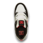 CALZADO CASUAL MASCULINO DC LIFESTYLE PURE BLACK/ GREY/ RED - Imagen 4