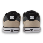 CALZADO CASUAL MASCULINO DC LIFESTYLE PURE BEIGE/ NEGRO/ GRIS - Imagen 4