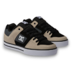 CALZADO CASUAL MASCULINO DC LIFESTYLE PURE BEIGE/ NEGRO/ GRIS - Imagen 8