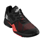 CALZADO DEPORTIVO MASCULINO WILSON BELA TOUR NEGRO/ROJO - Imagen 2