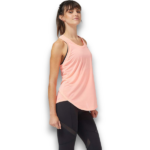 CAMISETA DEPORTIVO FEMENINO NEW BALANCE ACCELERATE SIN MANGAS NARANJA - Imagen 4