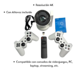 PROYECTOR MINI G-TIDE PJ10 130 ANSI LÚMENES HD WI-FI WHITE - Imagen 7
