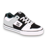 CALZADO CASUAL MASCULINO DC LIFESTYLE PURE BLANCO/ NEGRO/ VERDE - Imagen 2