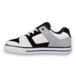 CALZADO CASUAL MASCULINO DC LIFESTYLE PURE BLANCO/ NEGRO/ VERDE - Imagen 4