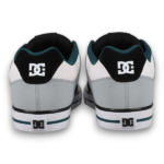 CALZADO CASUAL MASCULINO DC LIFESTYLE PURE BLANCO/ NEGRO/ VERDE - Imagen 5