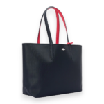 BOLSO DE HOMBRO FEMENINO LACOSTE TOTE ANNA REVERSIBLE BLACK/RED - Imagen 3
