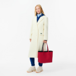 BOLSO DE HOMBRO FEMENINO LACOSTE TOTE ANNA REVERSIBLE BLACK/RED - Imagen 8