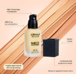 BASE FACIAL ARMAF BEAUTÉ MATTE MAX FOUNDATION SPF 20 COFFEE 30ML - Imagen 3