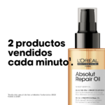 ACEITE CAPILAR L'ORÉAL SERIE EXPERT ABSOLUT REPAIR 10 EN 1 90ML - Imagen 3