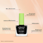 ESMALTE DE UÑAS ARMAF BEAUTÉ BREATHABLE HALAL ENAMEL BLACKOUT 9ML - Imagen 2