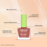 ESMALTE DE UÑAS ARMAF BEAUTÉ BREATHABLE HALAL ENAMEL BRICK RED 9ML - Imagen 2