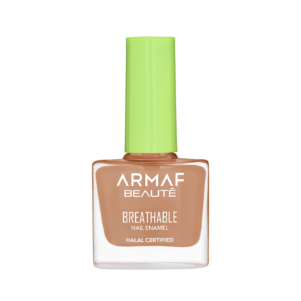 ESMALTE DE UÑAS ARMAF BEAUTÉ BREATHABLE HALAL ENAMEL CARAMEL DROP 9ML