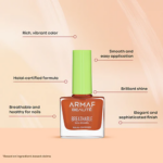 ESMALTE DE UÑAS ARMAF BEAUTÉ BREATHABLE HALAL ENAMEL CHESTNUT 9ML - Imagen 2
