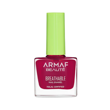 ESMALTE DE UÑAS ARMAF BEAUTÉ BREATHABLE HALAL ENAMEL HYPNOTIC BERRY 9ML