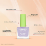 ESMALTE DE UÑAS ARMAF BEAUTÉ BREATHABLE HALAL ENAMEL LILY OF THE VALLEY 9ML - Imagen 2