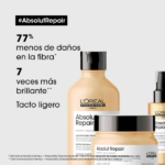 MÁSCARA CAPILAR L’OREAL SERIE EXPERT ABSOLUT REPAIR GOLDEN 500ML - Imagen 4